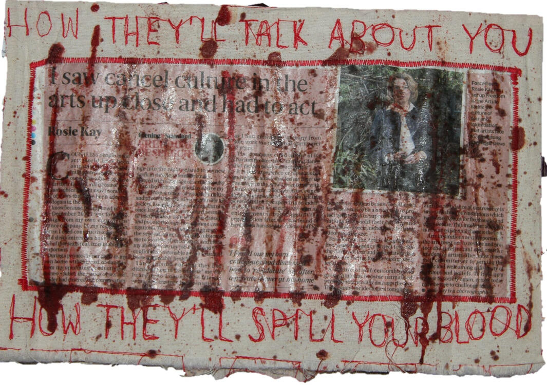 HOW THEY'LL TALK ABOUT YOU HOW THEY'LL SPILL YOUR BLOOD